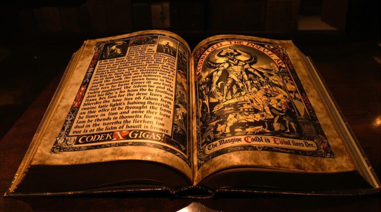 Ancient Codex Gigas