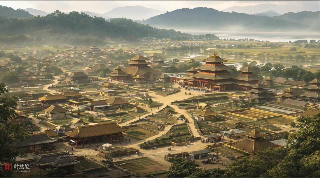Chinese Bronze Age settlement from the Xia Dynasty
