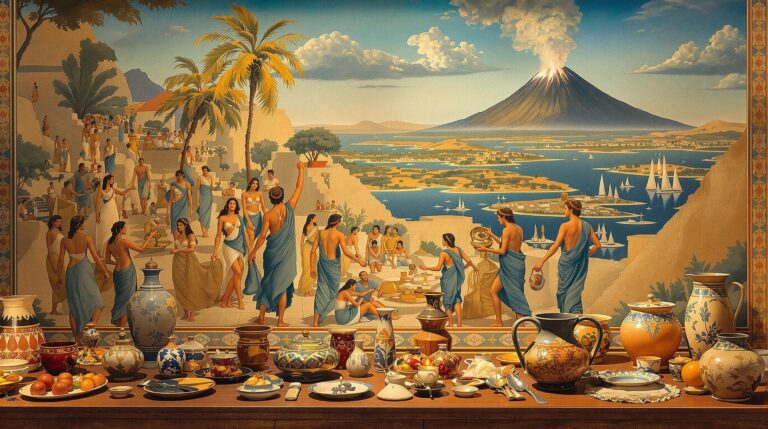 Minoan Civilization Art, Trade, and Eruption