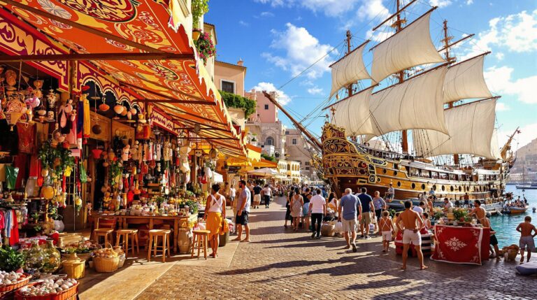 Phoenician marketplace