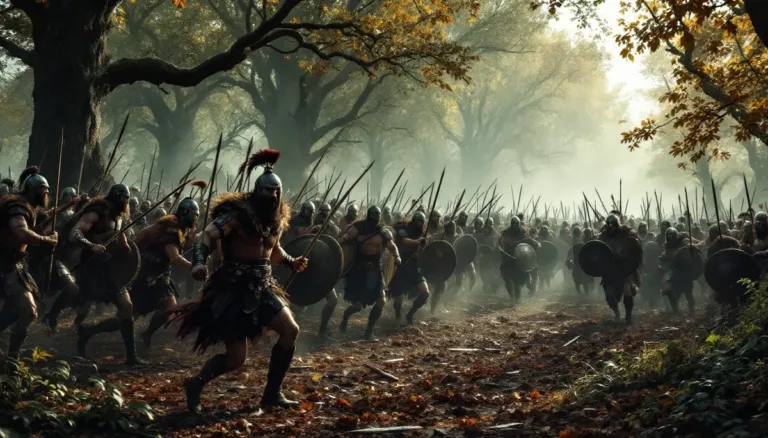 The Battle of Teutoburg Forest