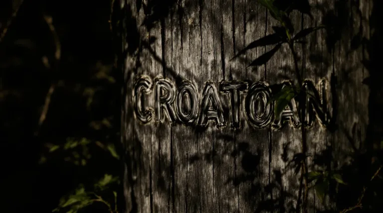 The Lost Colony of Roanoke - CROATOAN