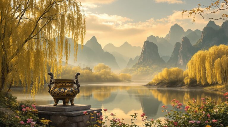 landscape of Ancient China during the Xia Dynasty