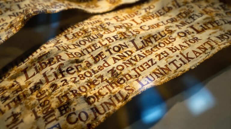 Liber Linteus Inside a Mummy
